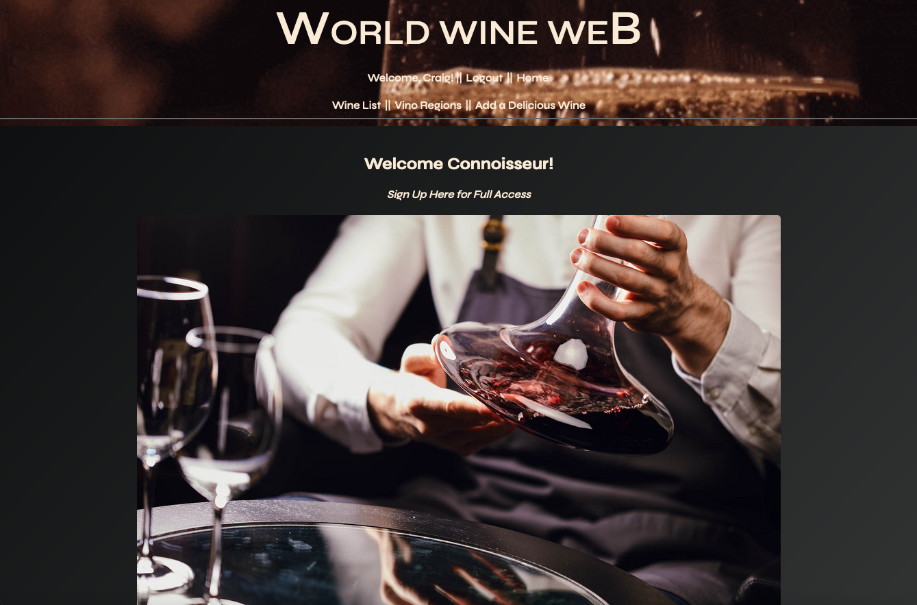 World Wine Web